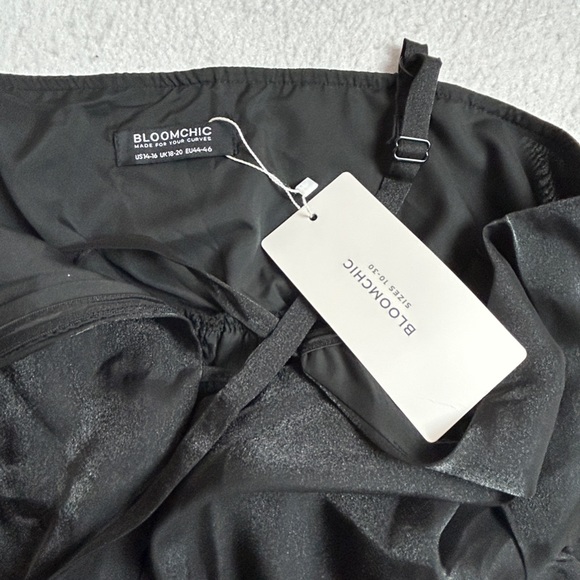 NWT BloomChic Size 14-16 Black Spaghetti Strap Dress - 555 - Picture 16 of 16